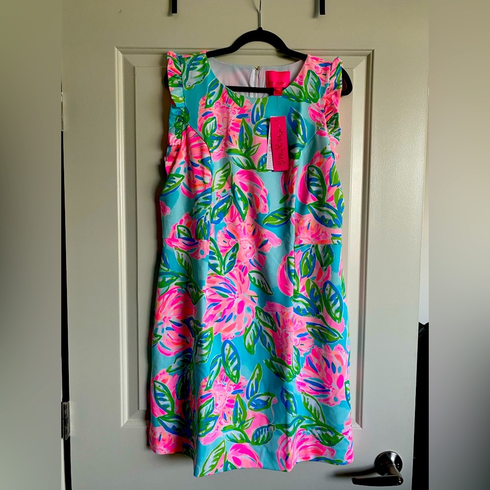 Lilly Pulitzer Carmelisa Shift Dress Size 16 - NWT